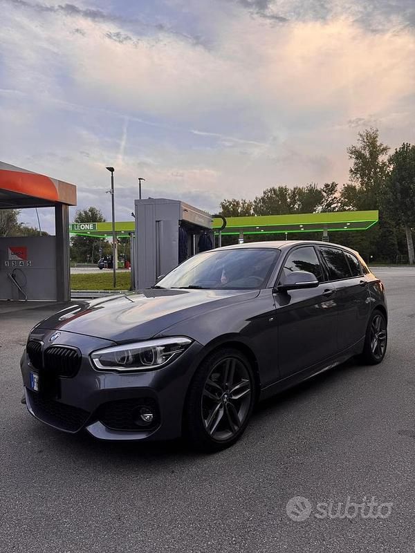 Usata BMW 116 M Sport 116 CV (85 kW) 2017 Grigio Utilitaria