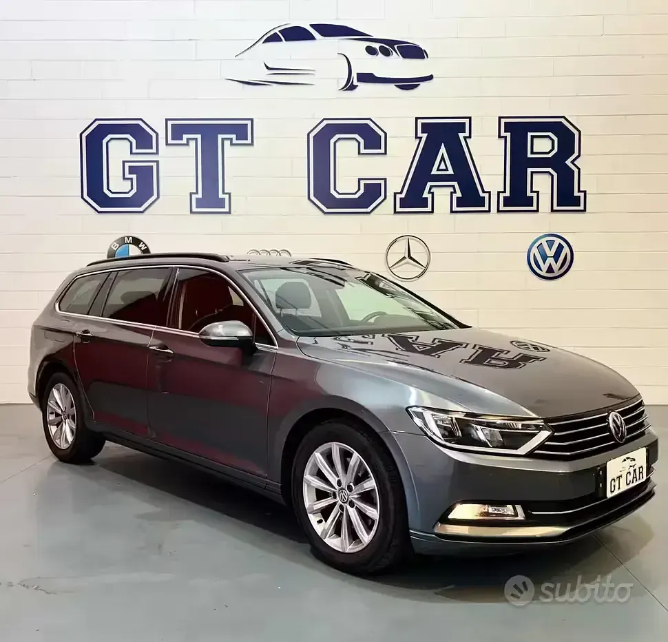 Usata VW Passat Highline 150 CV (110 kW) 2015 Grigio scuro Station wagon