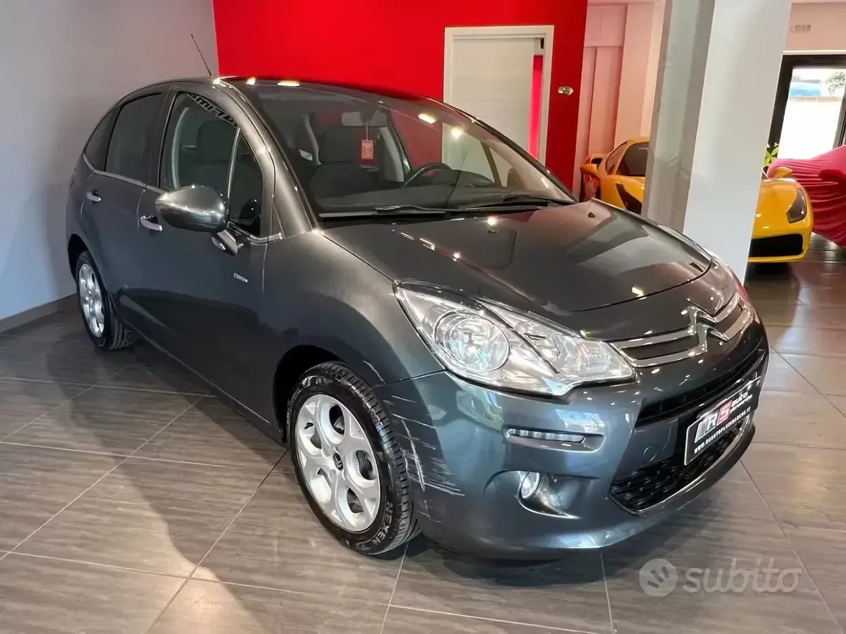Usata Citroën C3 Exclusive 82 CV (60 kW) 2015 Grigio Berlina