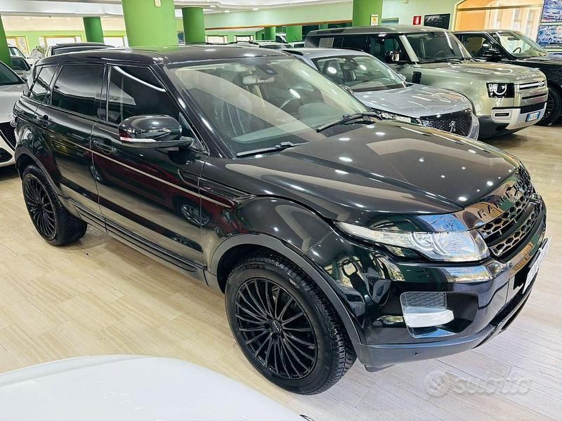 Usata Land Rover Range Rover evoque 150 CV (110 kW) 2013 Nero SUV