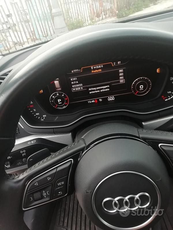 Usata Audi A4 122 CV (89 kW) 2019 Grigio Station wagon