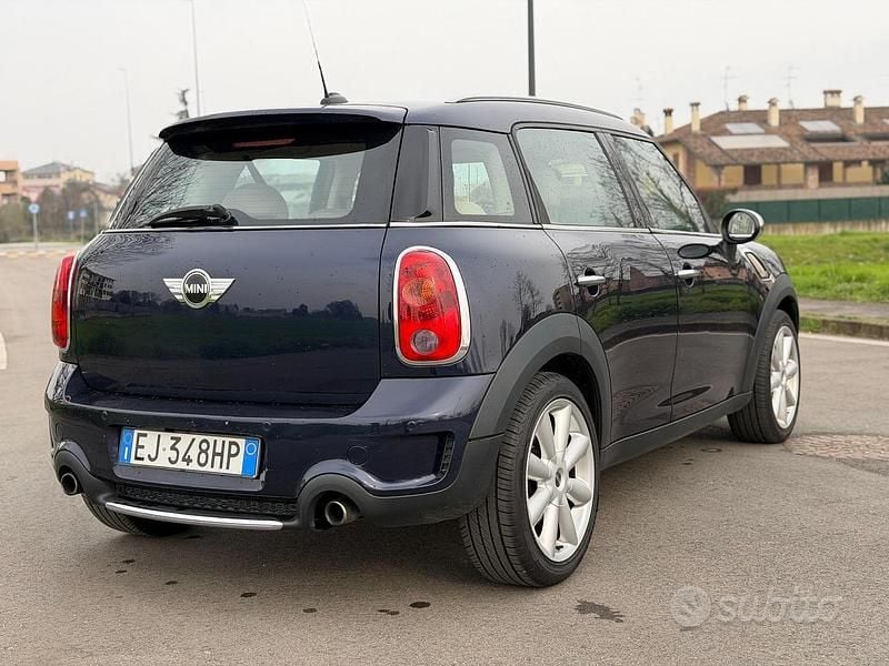 Usata Mini Cooper S 2011 Blu Utilitaria