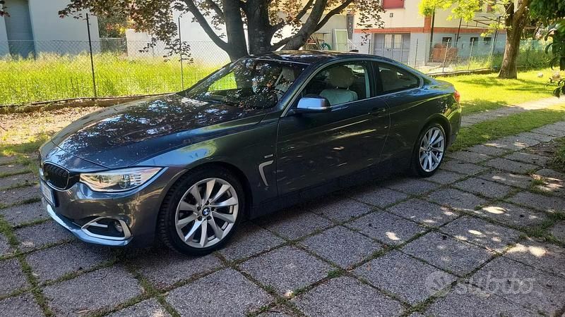 Usata BMW 420 Coupé 184 CV (135 kW) 2014 Grigio Coupé