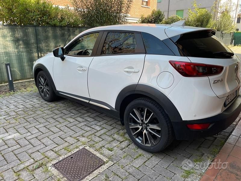 Usata Mazda CX-3 105 CV (77 kW) 2016 Bianco SUV