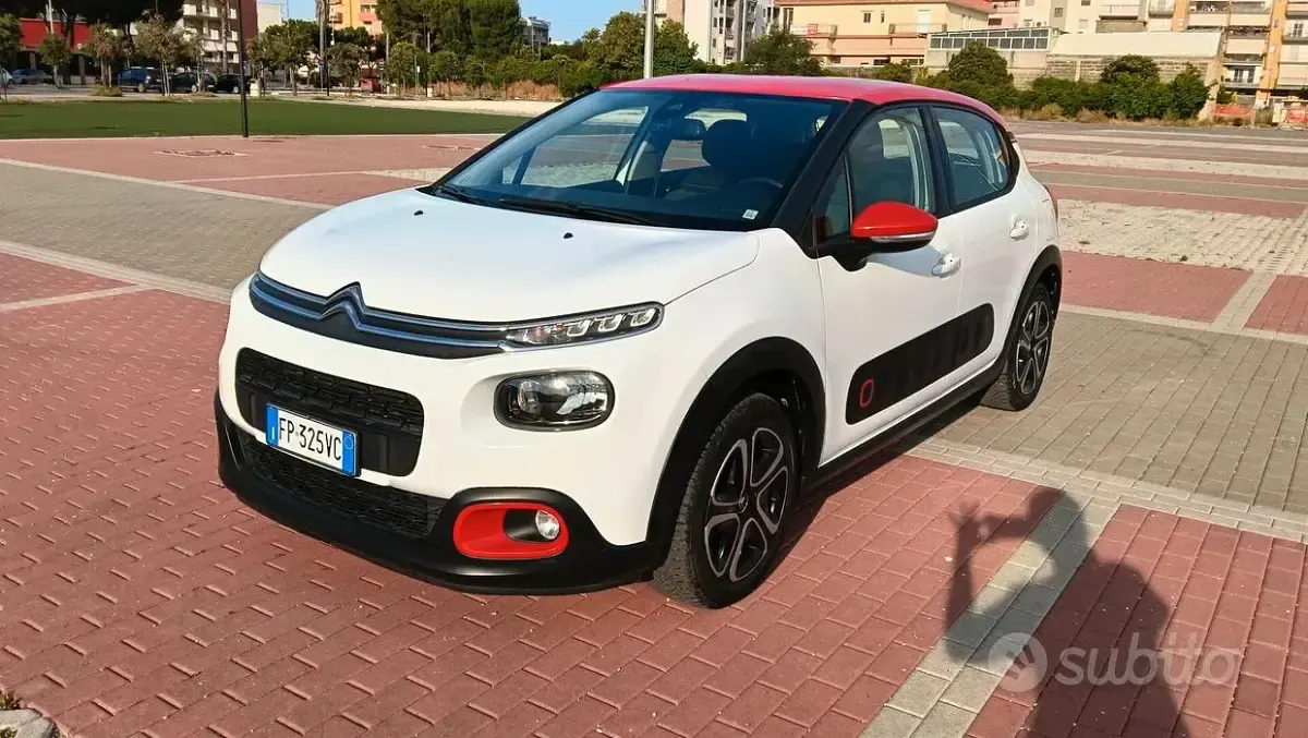 Usata Citroën C3 PureTech 82 CV (60 kW) 2018 Bianco Utilitaria