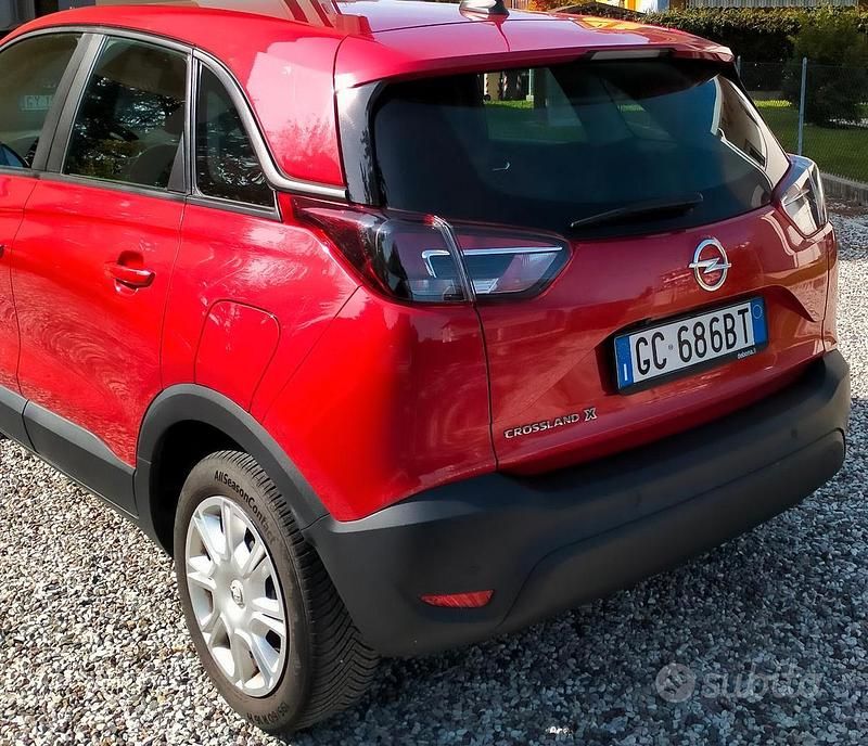 Usata Opel Crossland X S 83 CV (61 kW) 2020 Rosso SUV