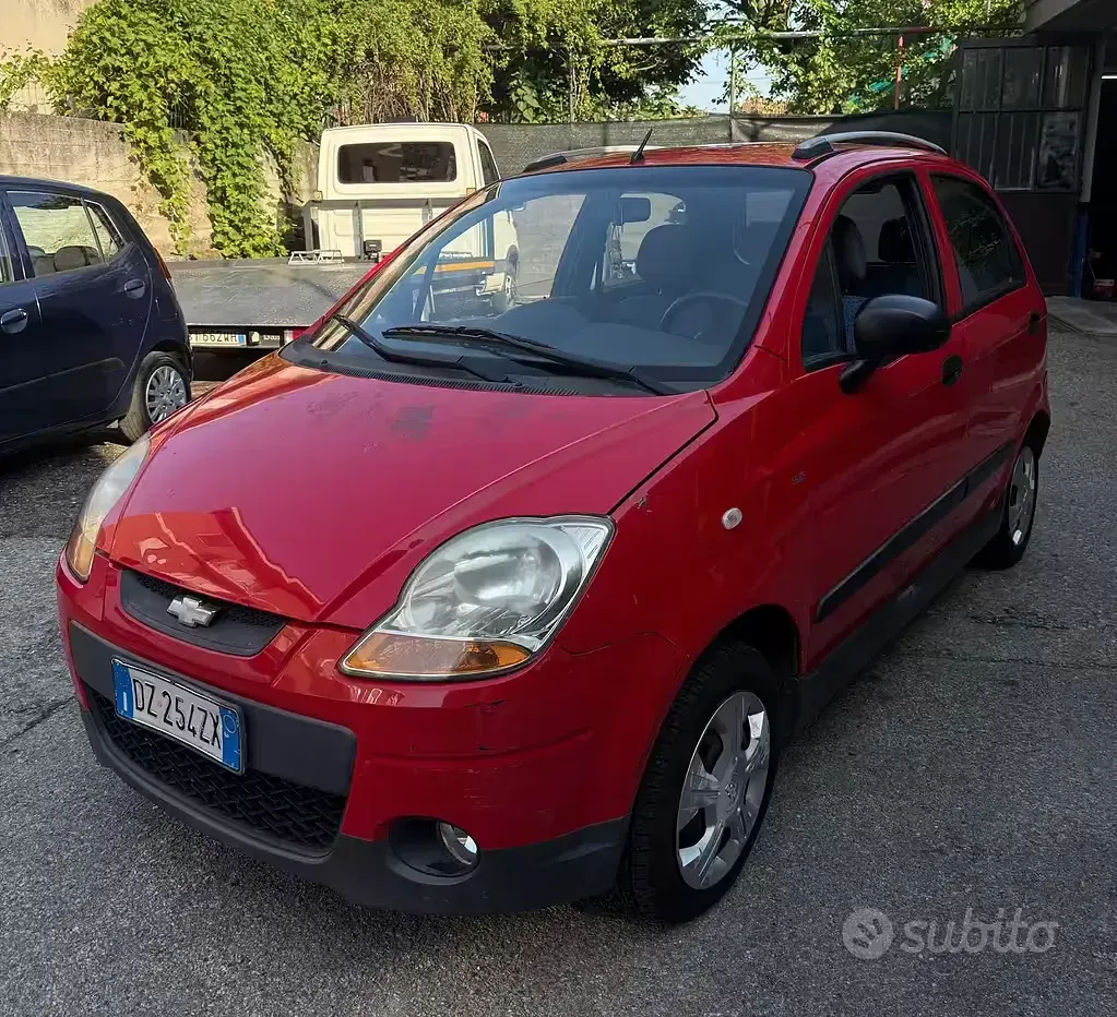 Usata Chevrolet Matiz SE 52 CV (38 kW) 2010 Rosso Utilitaria