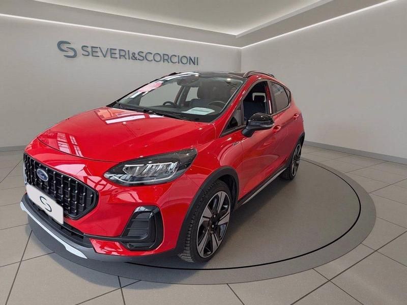 Usata Ford Fiesta Active X 125 CV (91 kW) 2022 Rosso Berlina