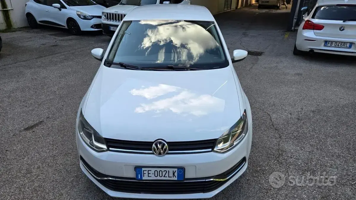 Usata VW Polo Business 90 CV (66 kW) 2016 Bianco Berlina