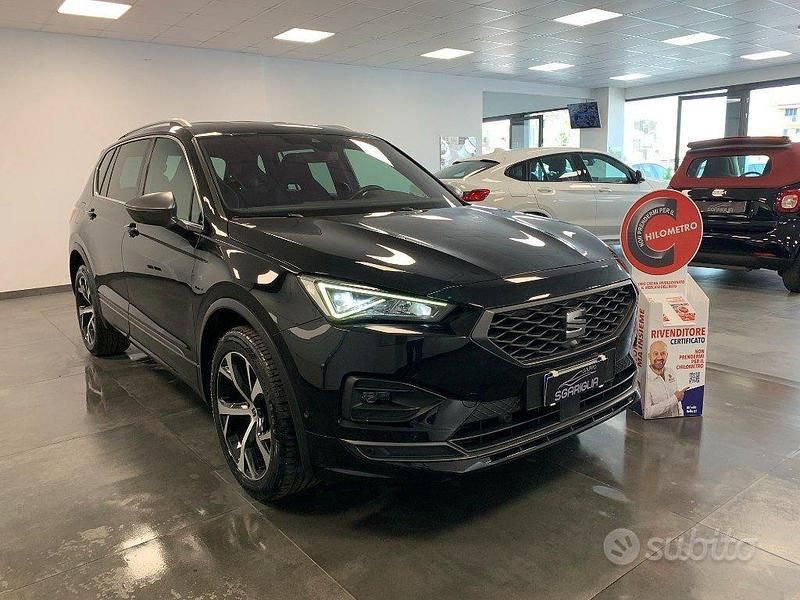 Usata Seat Tarraco FR 150 CV (110 kW) 2021 Nero SUV