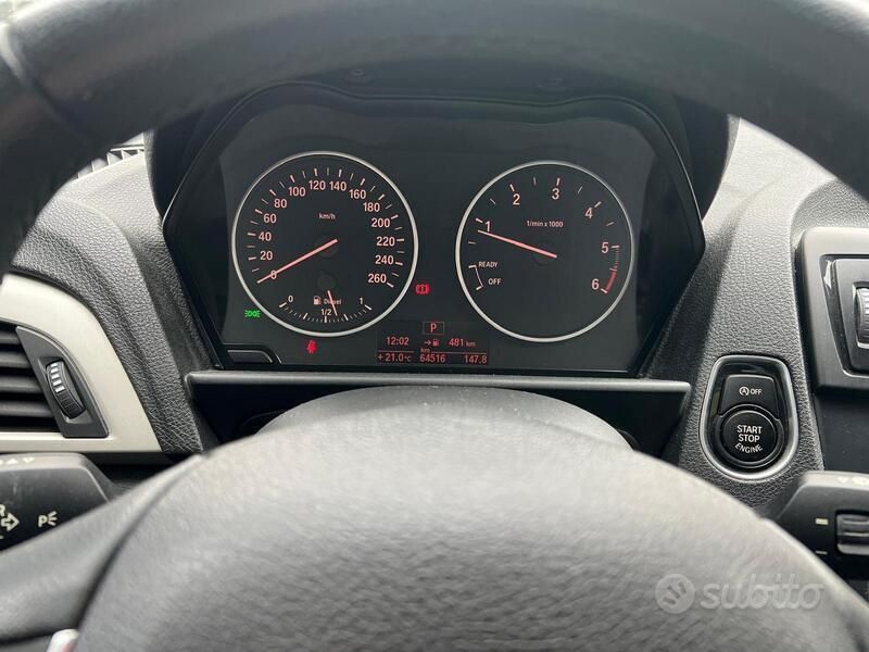 Usata BMW 118 2015 Bianco Utilitaria