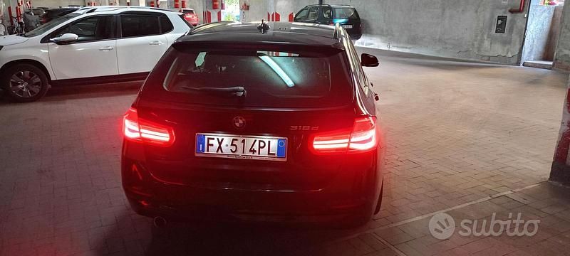 Usata BMW 318 150 CV (110 kW) 2019 Nero Station wagon