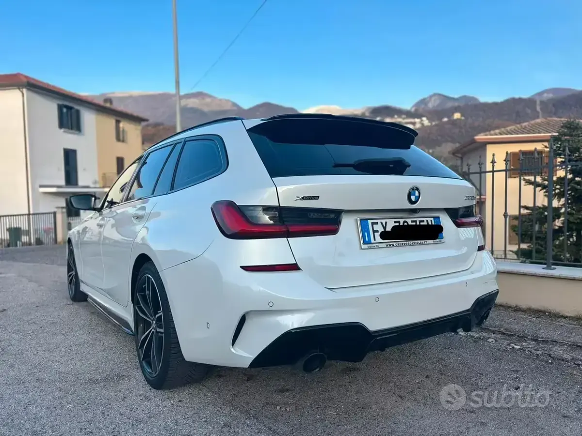Usata BMW 330 M Sport 265 CV (194 kW) 2019 Bianco Station wagon