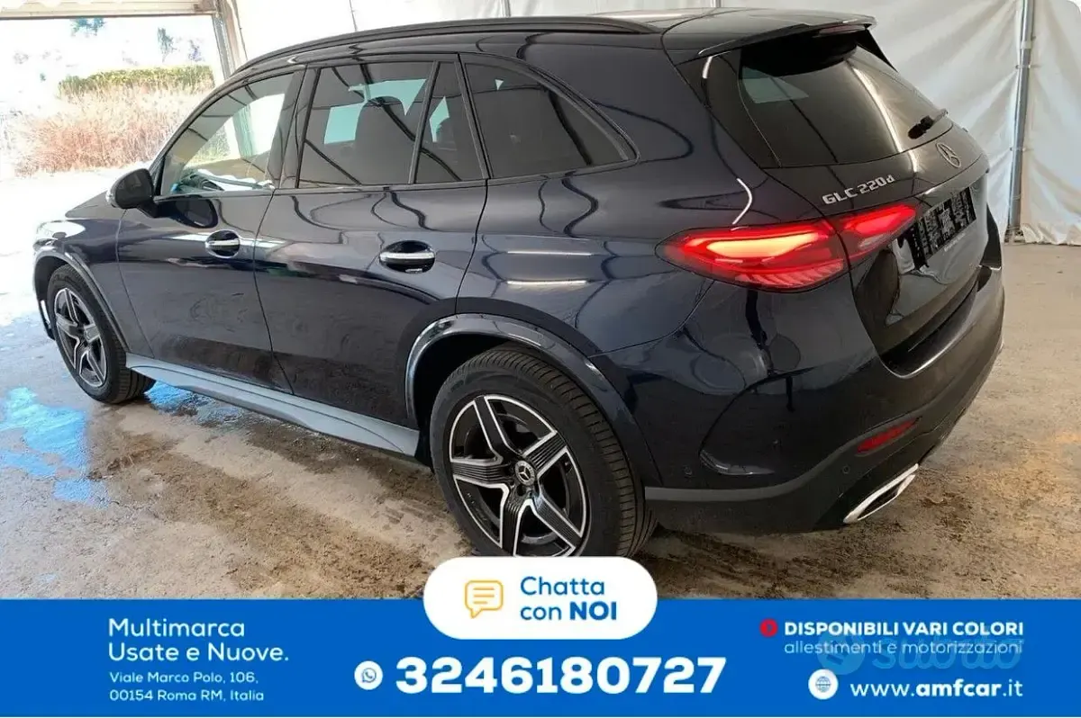 Usata Mercedes GLC220 AMG line 194 CV (142 kW) 2023 Bluazzurro SUV