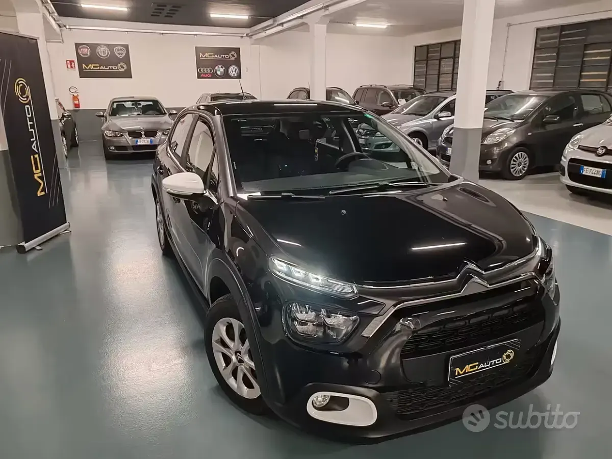 Usata Citroën C3 Feel 83 CV (61 kW) 2022 Nero Utilitaria