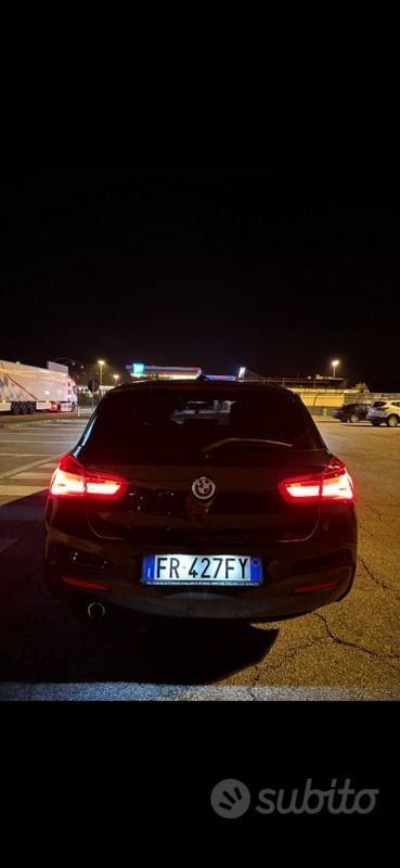 Usata BMW 114 95 CV (69 kW) 2018 Nero Utilitaria