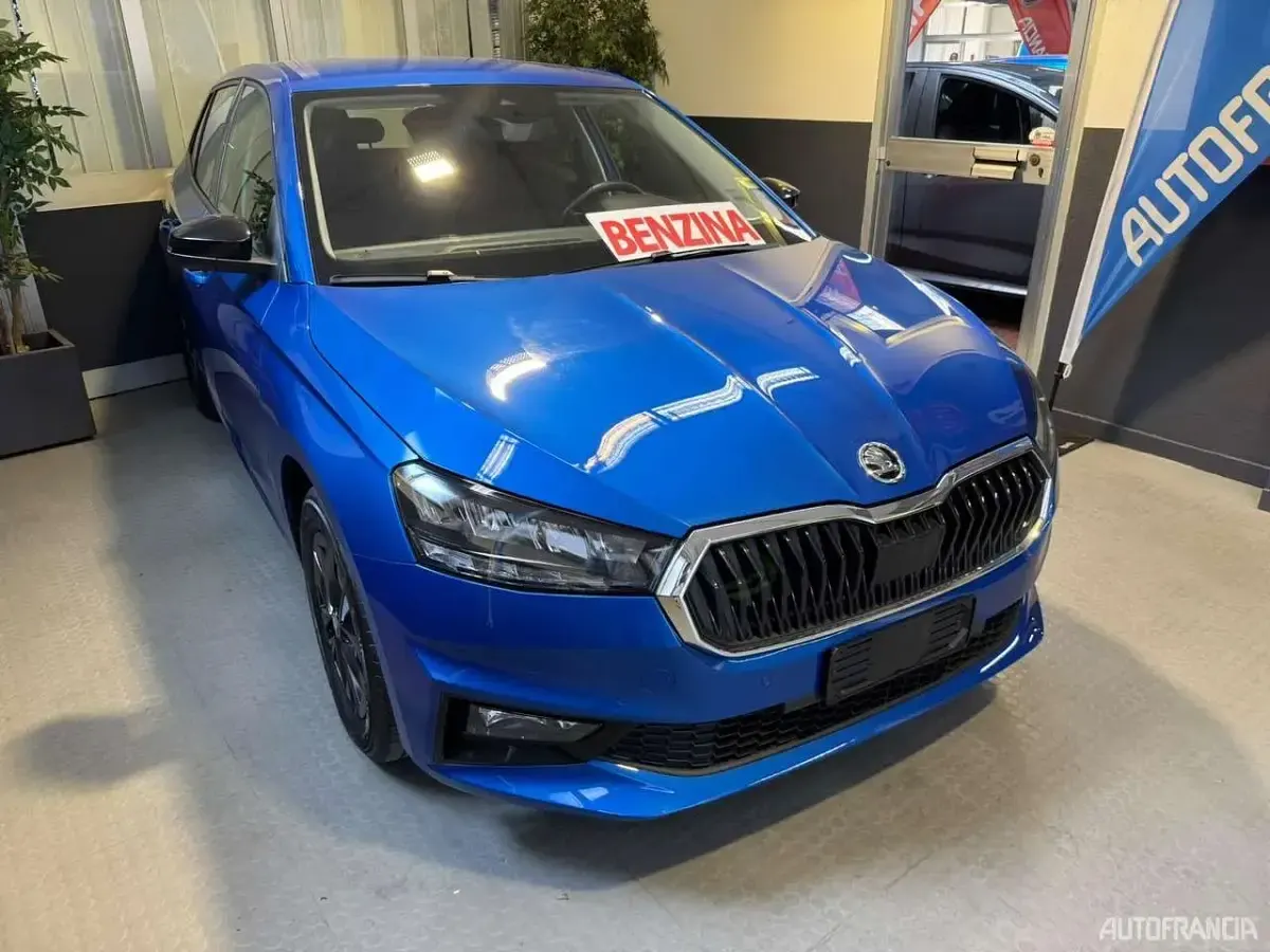 Nuova Skoda Fabia 79 CV (58 kW) 2025 Blu/azzurro Utilitaria