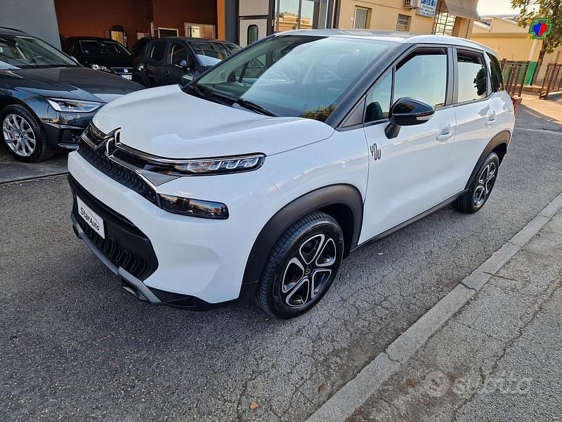 Bianco Usata 2024 Citroën C3 Aircross PureTech SUV | 16.500 € (Buon prezzo) - Immagine 1/4