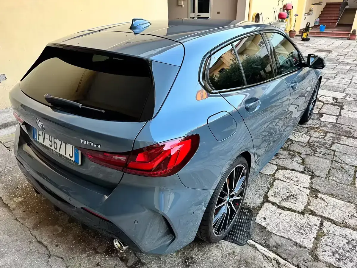 Usata BMW 118 M Sport 150 CV (110 kW) 2019 Grigio Utilitaria