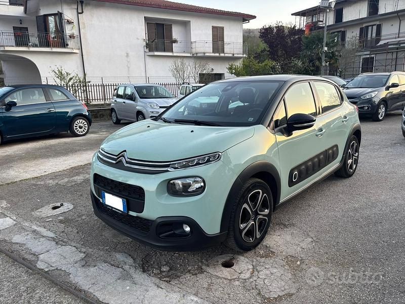 Usata Citroën C3 PureTech 67 CV (49 kW) 2018 Blu Utilitaria