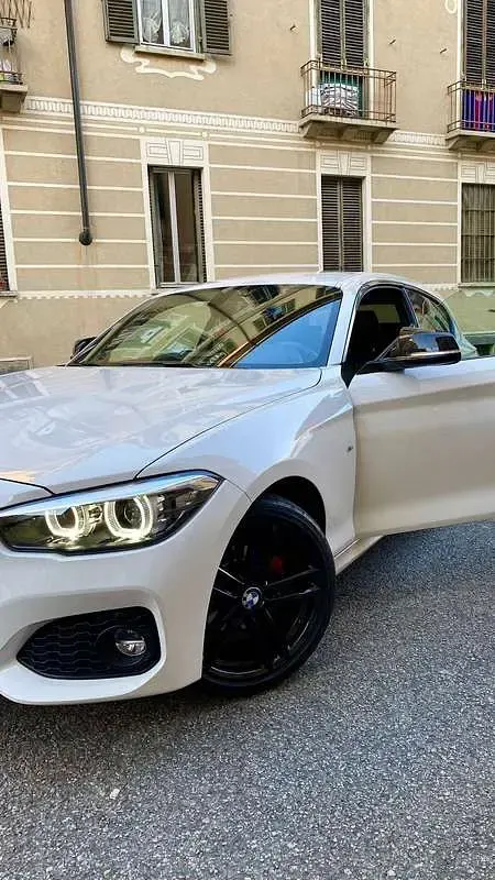 Usata BMW 116 M Sport 116 CV (85 kW) 2018 Bianco Utilitaria