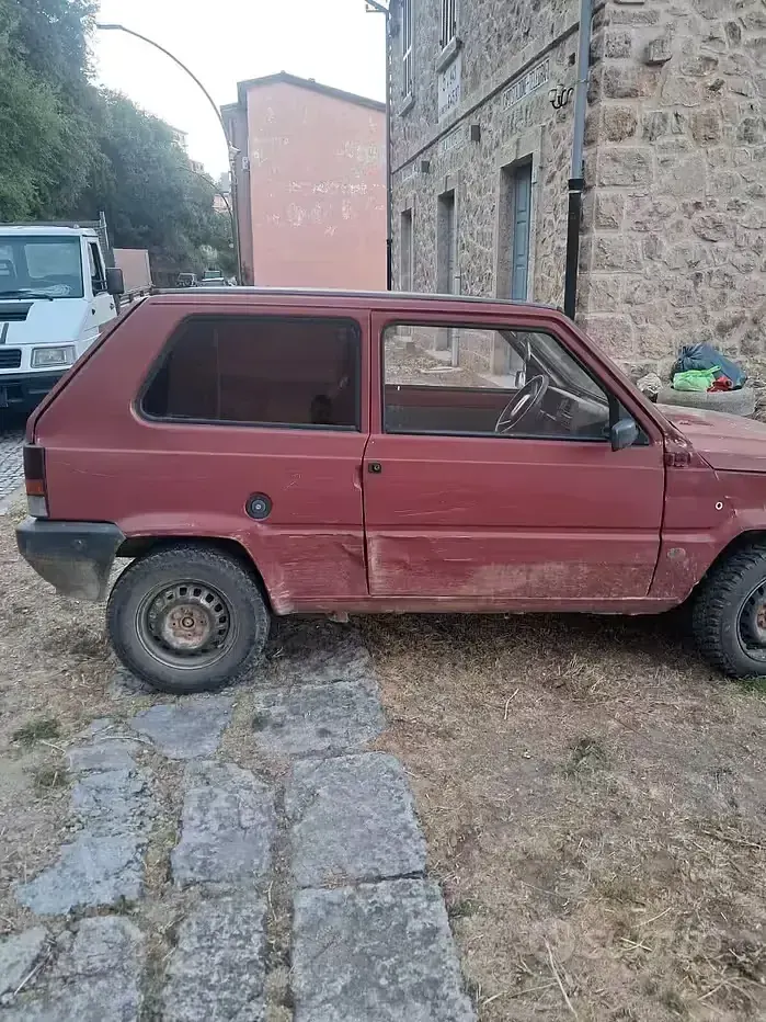 Usata Fiat Panda 39 CV (28 kW) 1997 Rosso Berlina