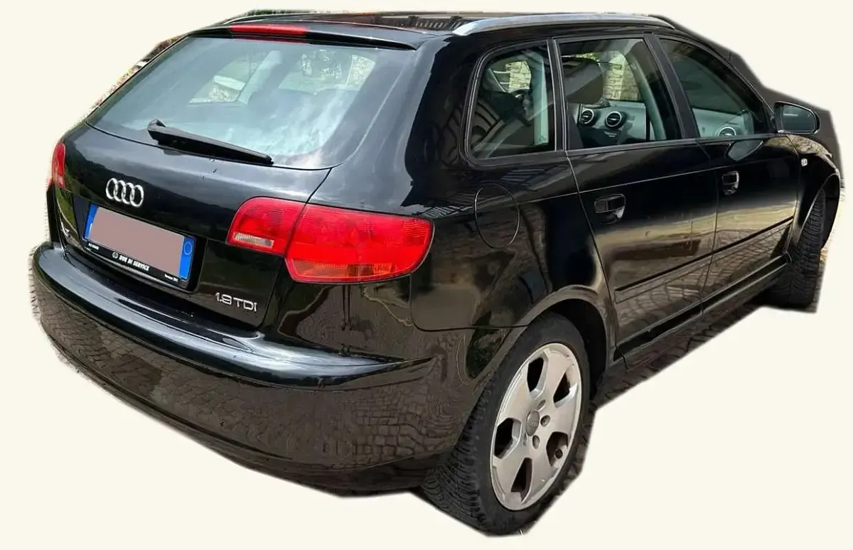 Usata Audi A3 150 CV (110 kW) 2005 Nero Utilitaria