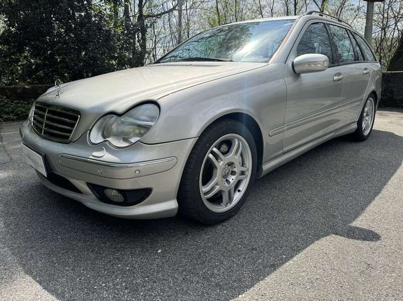 Usata Mercedes C32 AMG AMG 360 CV (264 kW) 2001 Argento Station wagon