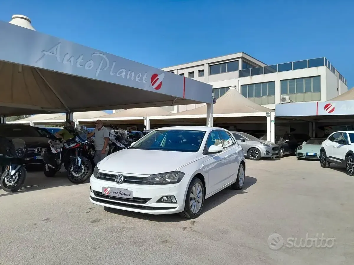 Usata VW Polo Comfortline 95 CV (69 kW) 2020 Bianco Utilitaria