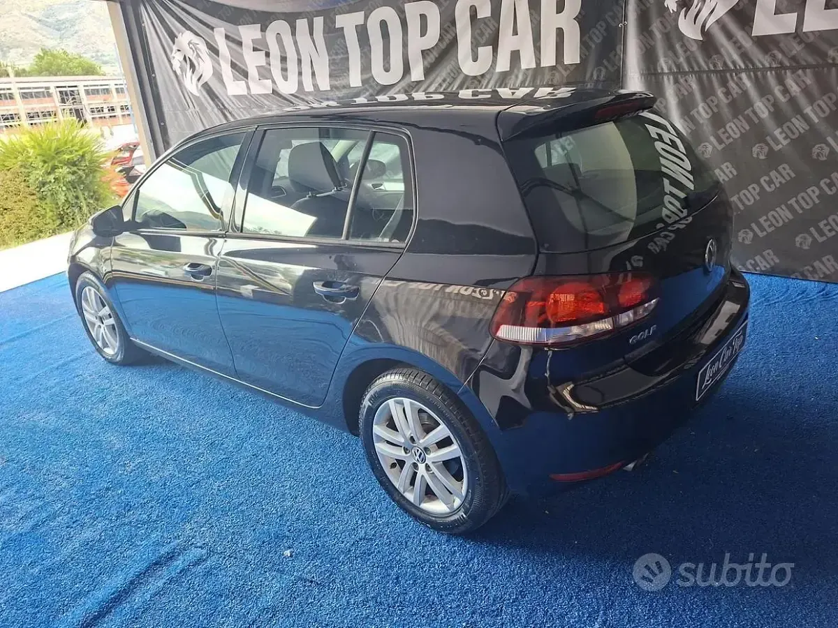 Usata VW Golf VI 122 CV (89 kW) 2010 Nero Utilitaria