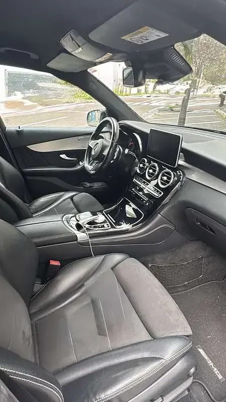 Usata Mercedes GLC250 AMG 204 CV (150 kW) 2018 Nero SUV
