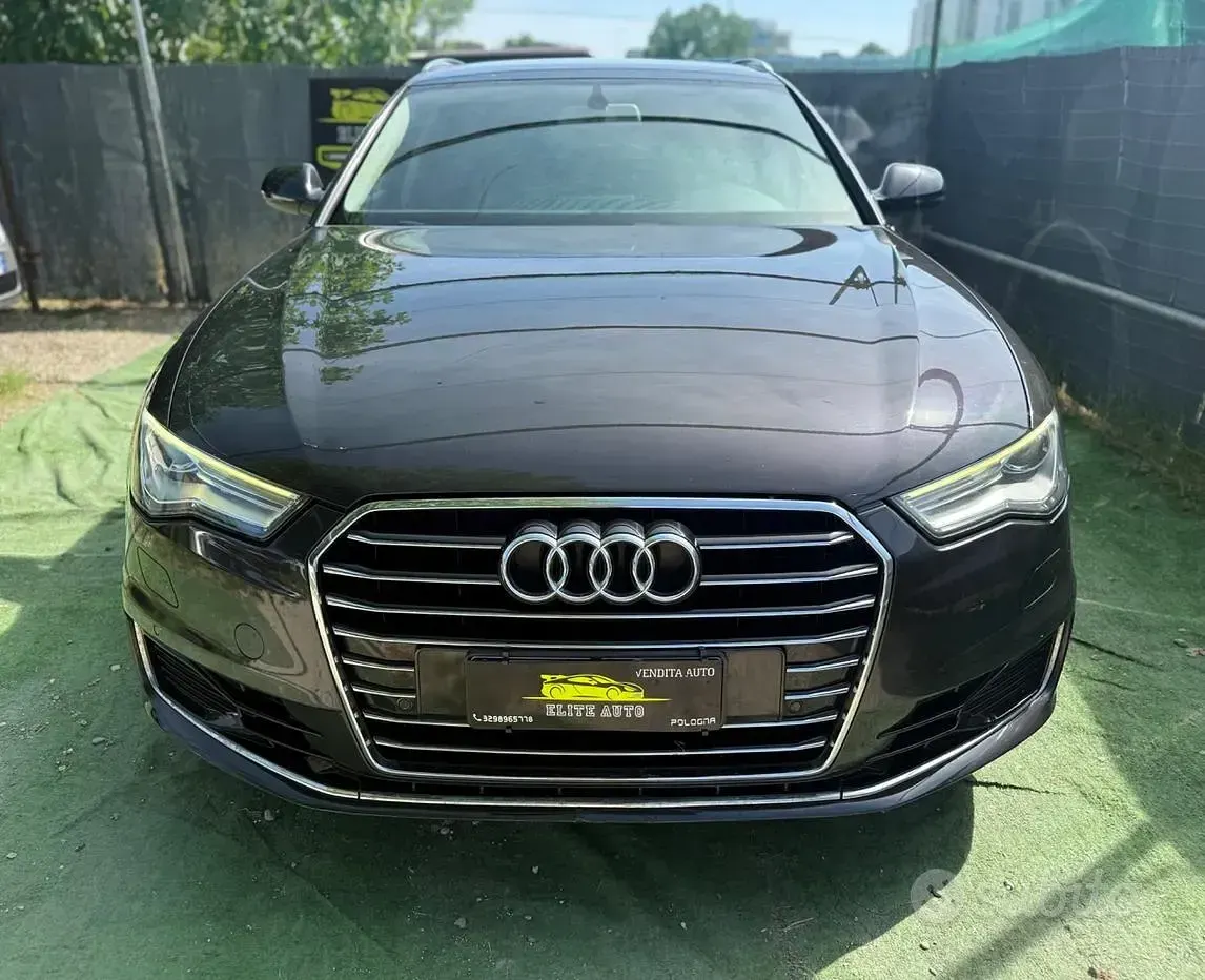 Usata Audi A6 S-Line 190 CV (139 kW) 2015 Nero Station wagon