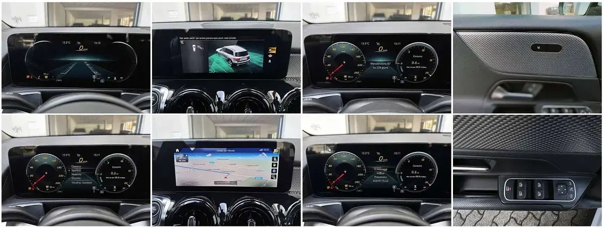 Usata Mercedes GLB180 Business 116 CV (85 kW) 2020 Bianco SUV