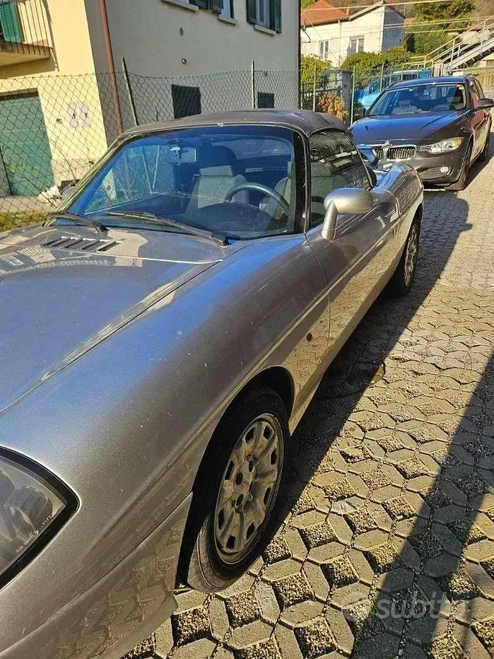 Usata Fiat Barchetta 131 CV (96 kW) 1999 Grigio Cabrio
