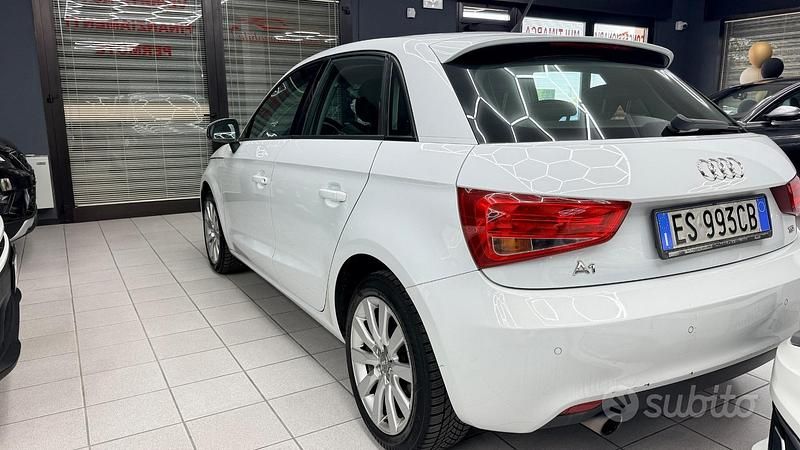 Usata Audi A1 Ambition 89 CV (65 kW) 2013 Bianco Utilitaria