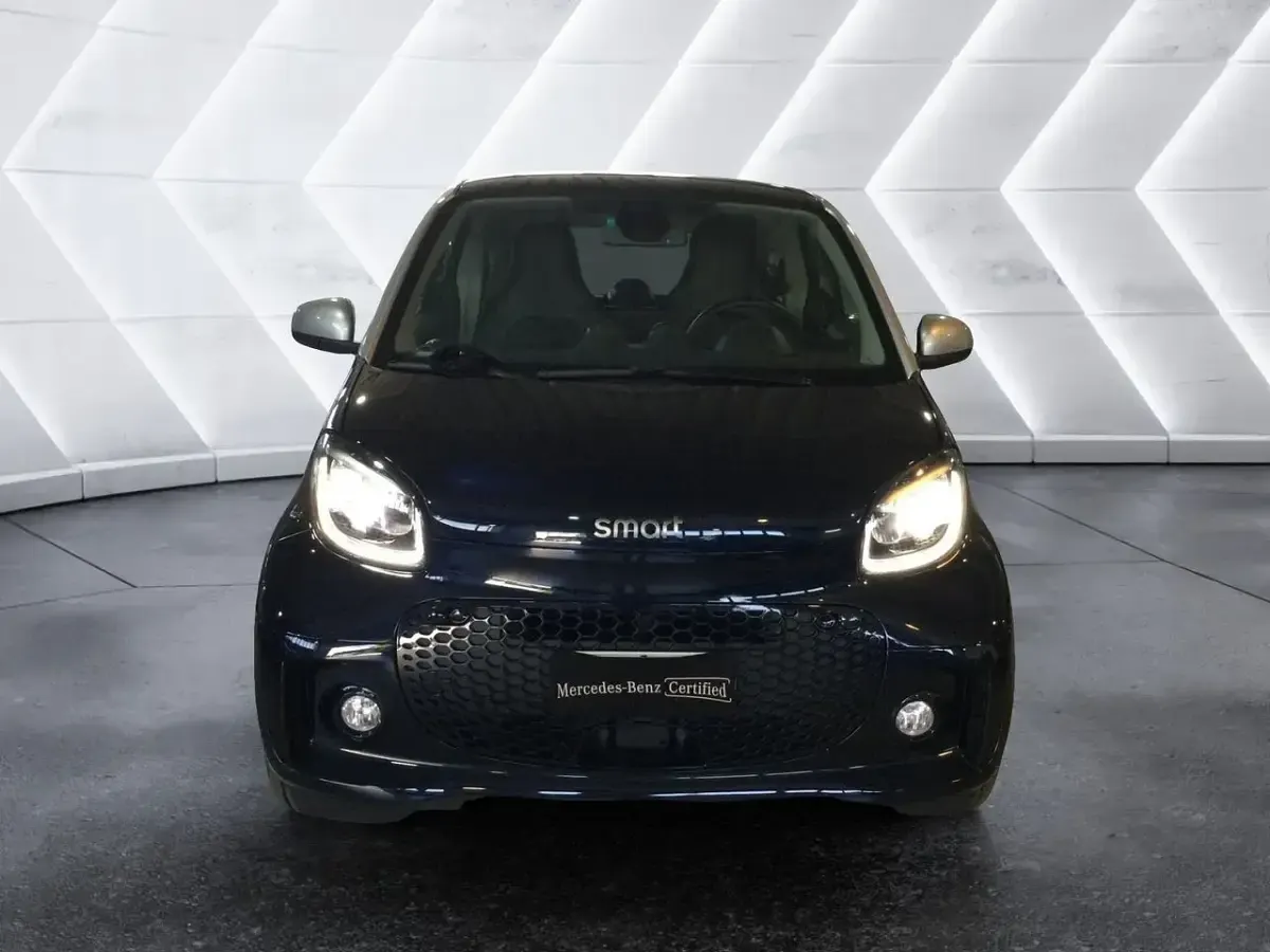 Usata Smart ForTwo Electric Drive Passion 41 kW (56 CV) 2023 Blu Coupé