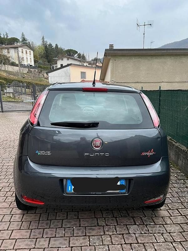Usata Fiat Punto Street 77 CV (56 kW) 2014 Grigio Utilitaria