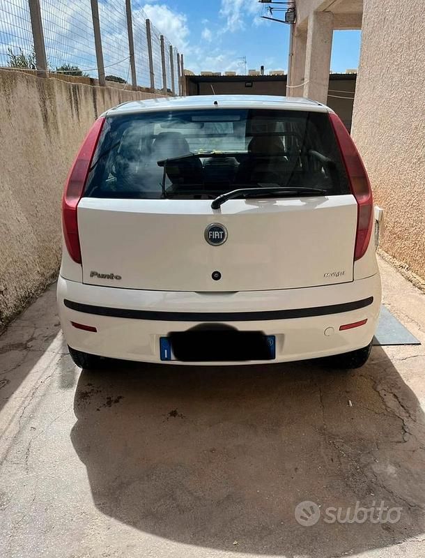 Usata Fiat Punto 2005 Bianco Utilitaria