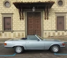 Usata Mercedes SL500 231 CV (169 kW) 1985 Argento Cabrio