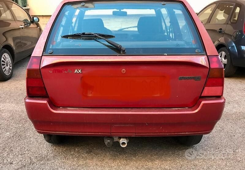 Usata Citroën AX 50 CV (36 kW) 1997 Rosso Utilitaria