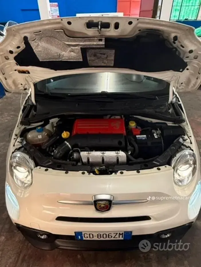 Usata Abarth 595 145 CV (106 kW) 2021 Bianco Coupé