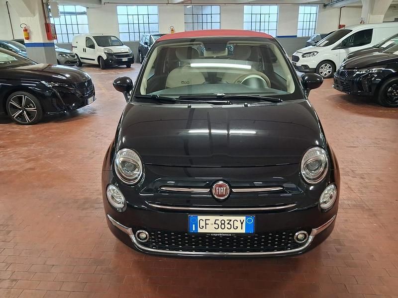 Usata Fiat 500C Lounge 69 CV (50 kW) 2021 Nero Cabrio