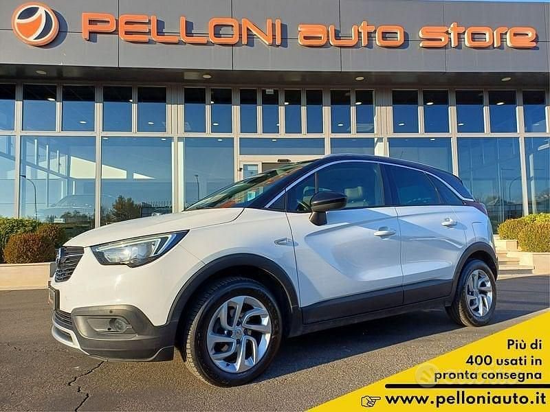 Usata Opel Crossland X 102 CV (75 kW) 2018 Bianco SUV