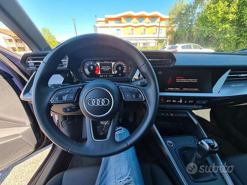 Usata Audi A3 116 CV (85 kW) 2024 Blu Berlina
