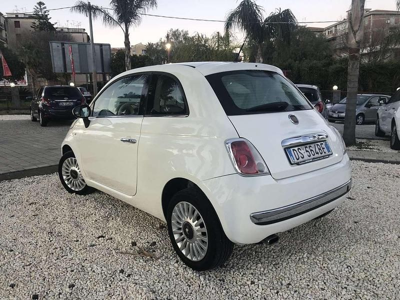 Usata Fiat 500 Lounge 69 CV (50 kW) 2007 Bianco Utilitaria