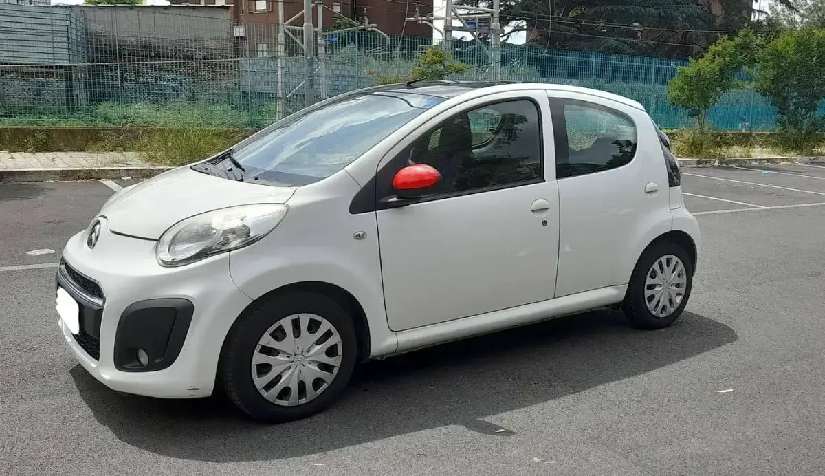 Usata Citroën C1 68 CV (50 kW) 2014 Bianco Utilitaria