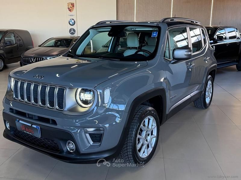 Usata Jeep Renegade Limited 140 CV (102 kW) 2019 Grigio SUV