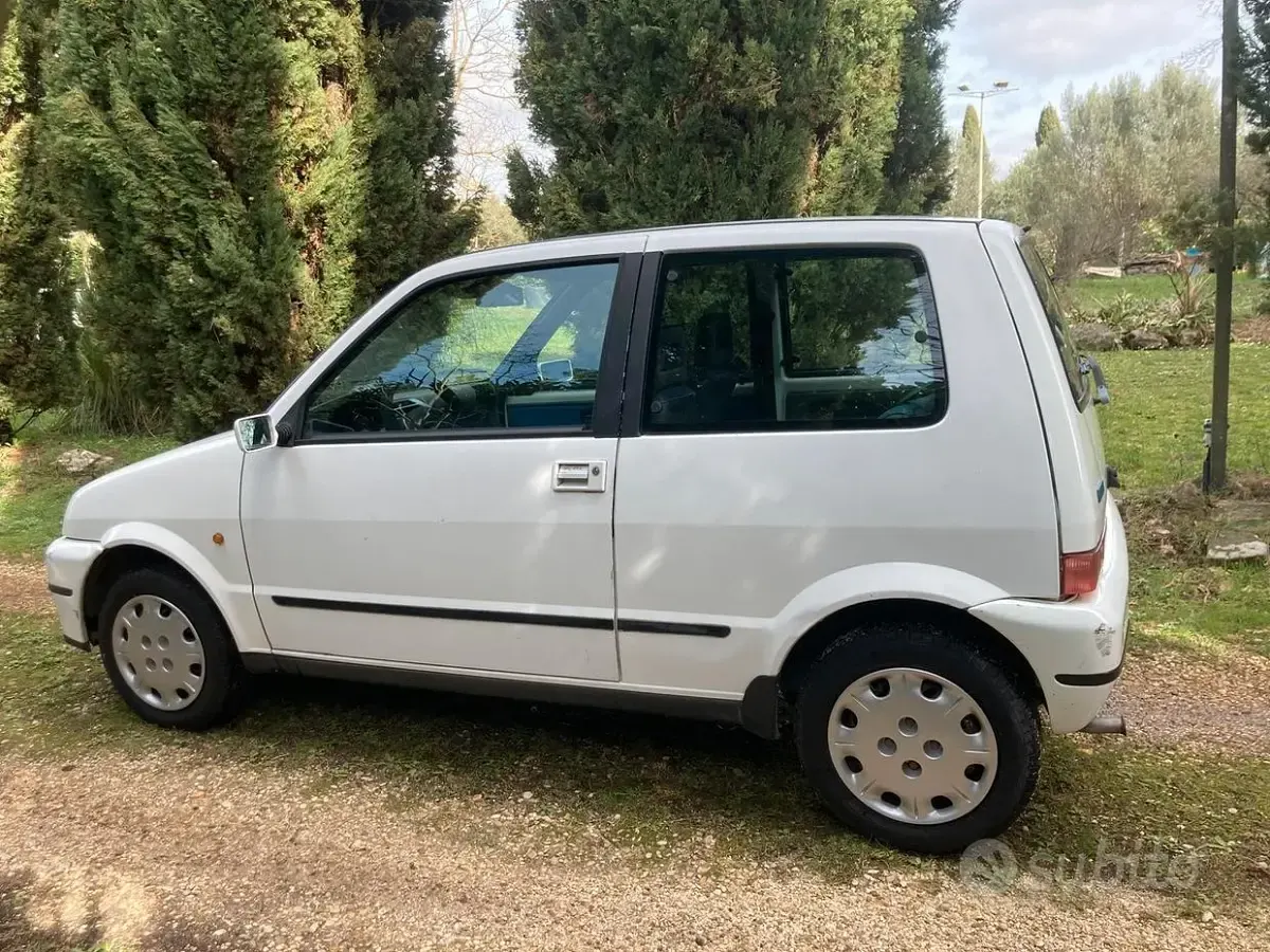 Usata Fiat Cinquecento 39 CV (28 kW) 1998 Bianco Utilitaria