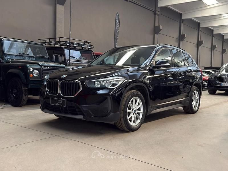 Usata BMW X1 116 CV (85 kW) 2021 Nero metallizzato SUV