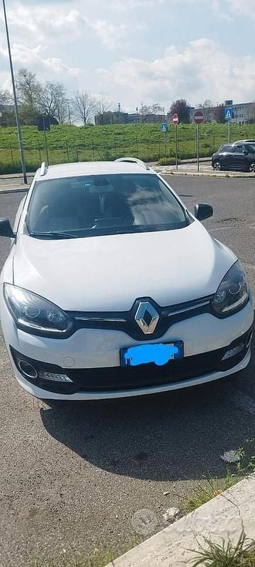 Usata Renault Mégane GrandTour 110 CV (80 kW) 2014 Bianco Station wagon